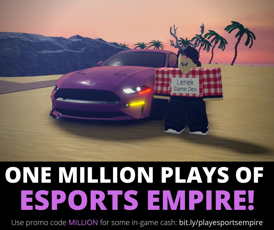 Lenek Game Development Lenekgamedev Twitter - roblox esports empire script