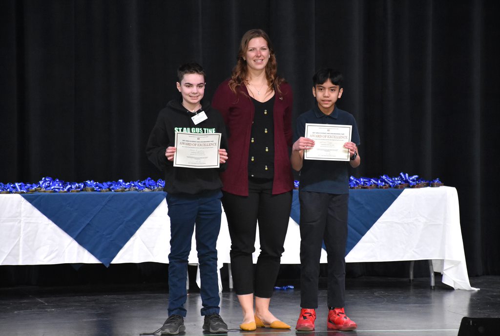 Congratulations to Tavian and William, winners of the BASEF Award at the <a href="/HWCDSB/">HWCDSB</a> System Science Fair this past weekend!  Looking forward to seeing everyone's projects later this month at our 60th Annual Fair!