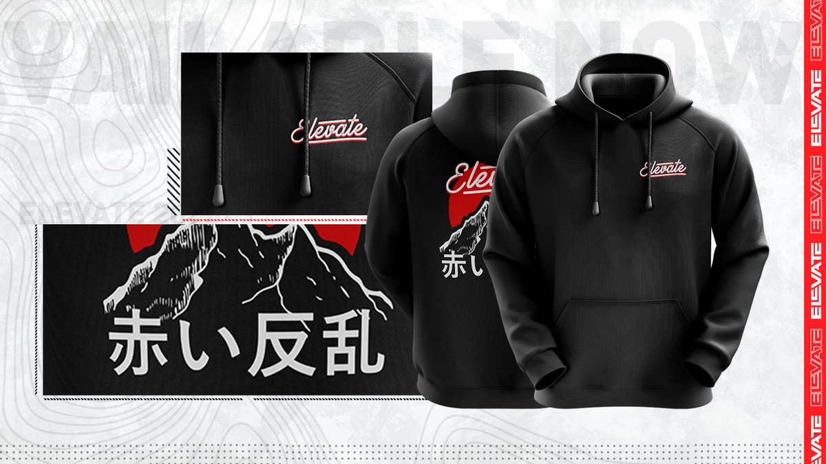 Who wants a LIMITED Elevate Hoodie?!

✅ RT / Like
✅ Follow <a href="/ElevateGG/">ELEVATE</a> / @Gyazo
✅ Tag 2 Friends

Winner Announced 03/16/20!

#RedRebellion