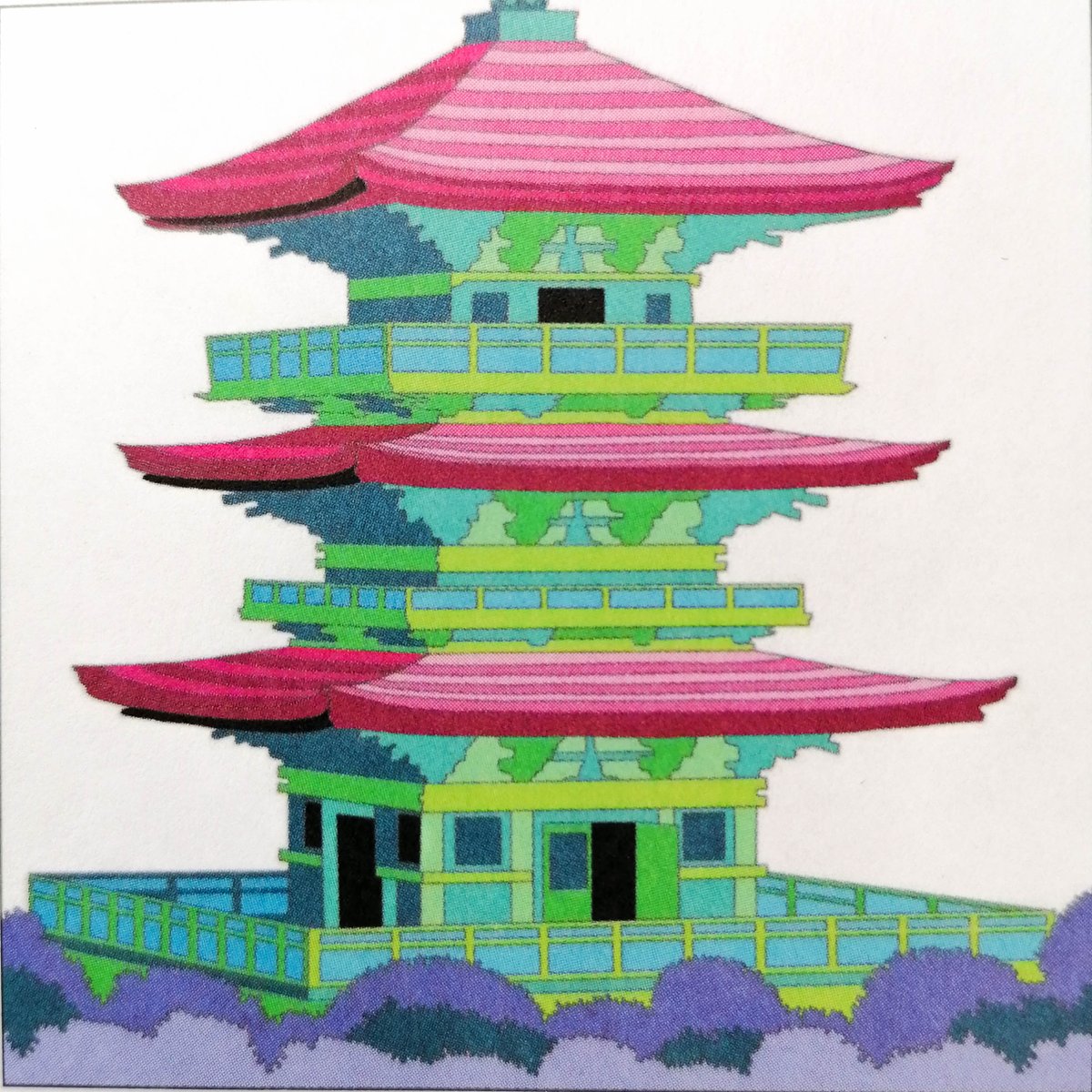 LeraLis23's tweet photo. ⛩️Пагода⛩️

TOUCH (AliExpress), Chameleon.

#Colourtronik #coloring_book #coloring #раскраска #Thanks_to_Bangtan_Sonyeondan

Мой вариант / Оригинальный вариант Colourtronik https://t.co/EDd5a9o6k3