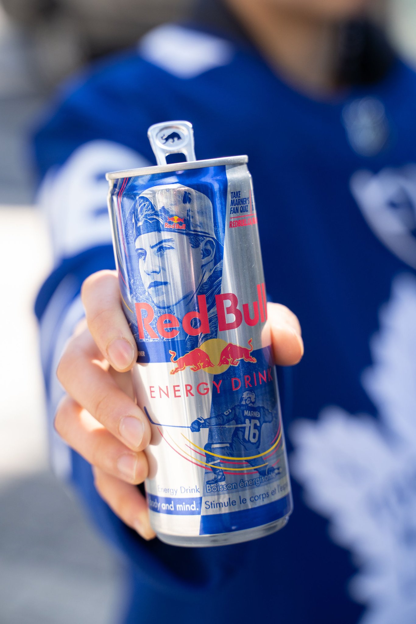 Mitchell Marner Proud To Announce My Limited Edition Red Bull Can Is Back And Available Across Ontario Pick One Up Today And Find Out What Type Of Fan You Are