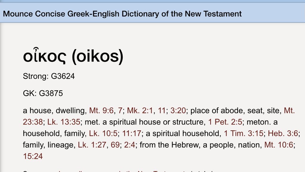 A study of Acts shows the Early Church preached Publicly at Synagogues to proclaim the Good News, but we also see in Acts and the Epistles that the Church gathered together in Private gatherings to study and teach each other in Houses, biblical Greek word Oikos, not Synagogues