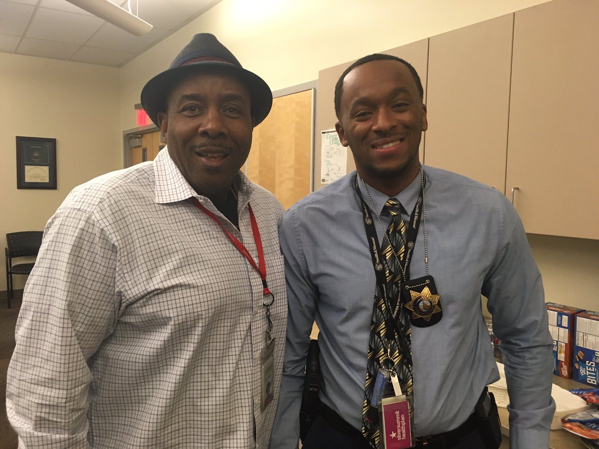 With Officer Marquis Hines Las Vegas Metropolitan Police at the opening of the LEAD program <a href="/VegasRecovery/">Las Vegas Recovery</a>