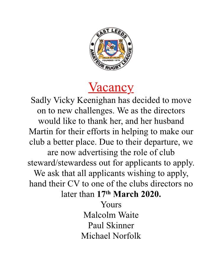 Official East Leeds ARLFC (@eastleedsarlfc) on Twitter photo 