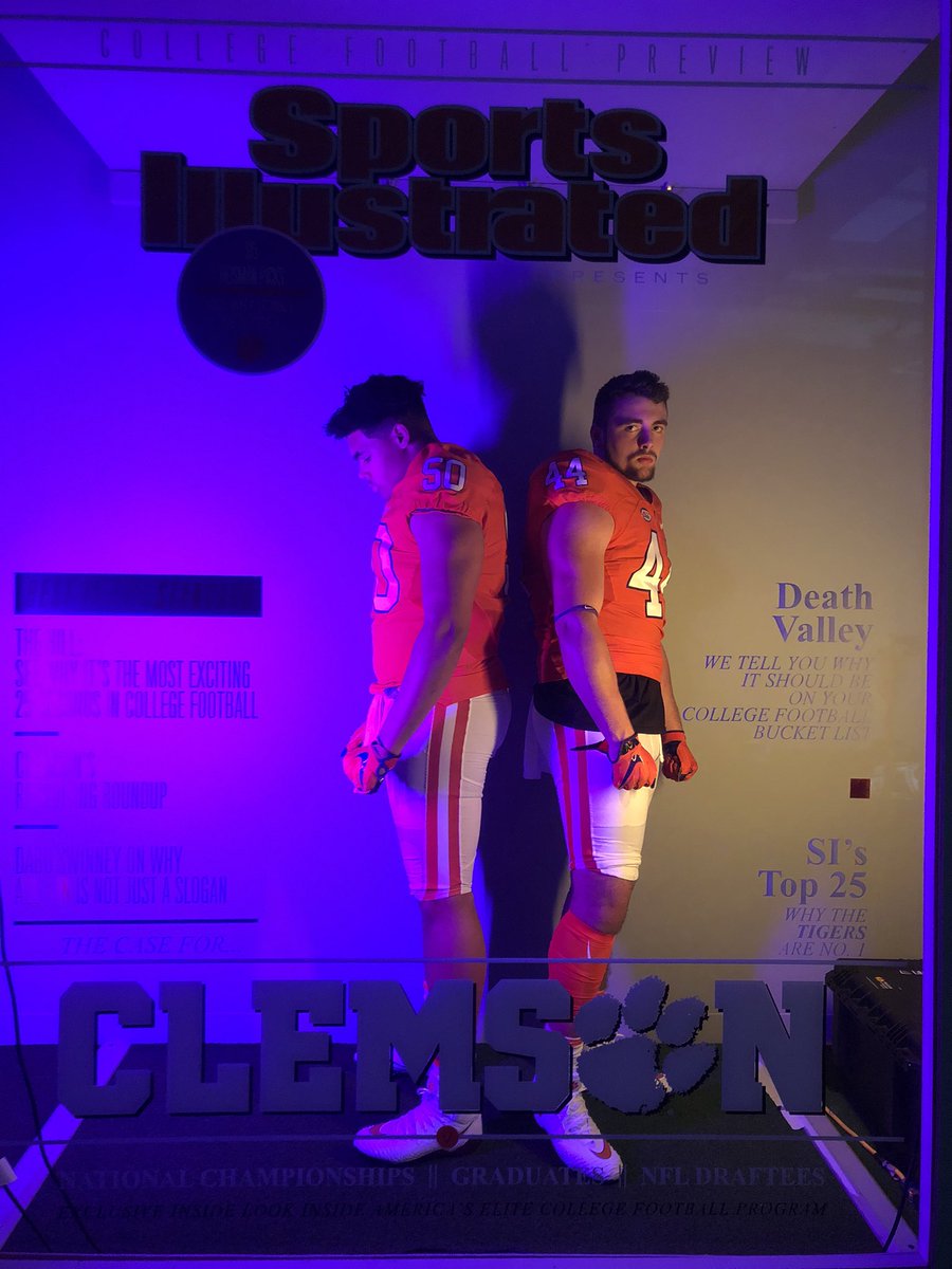 od_zach's tweet photo. Thank You For The Awesome Visit and Hospitality🐅@ClemsonFB 🧡💜 https://t.co/cG2ykjeK93