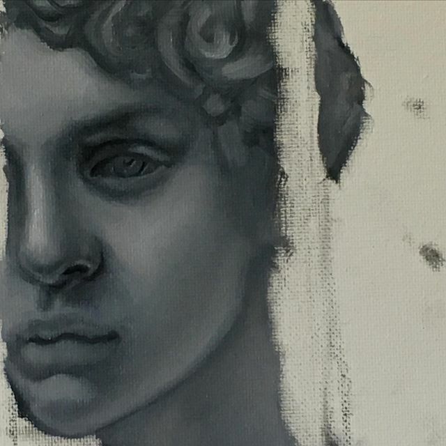 ashingbrian's tweet photo. Painting statues again #art #painting #oilpainting #facesculpture #sculpture #trinidadartist #oilart #fineart https://t.co/kYLB1K8h2f https://t.co/XEsYfz8bby