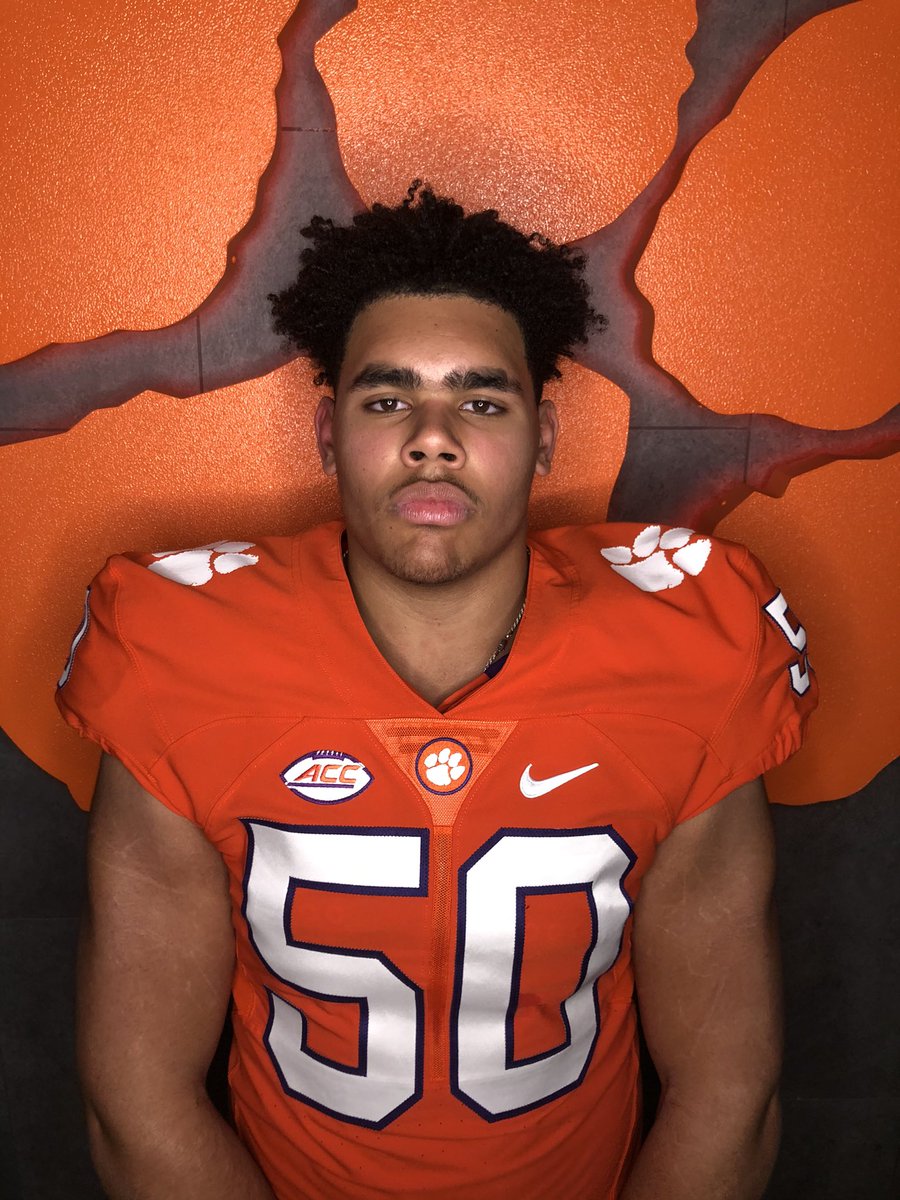 od_zach's tweet photo. Thank You For The Awesome Visit and Hospitality🐅@ClemsonFB 🧡💜 https://t.co/cG2ykjeK93