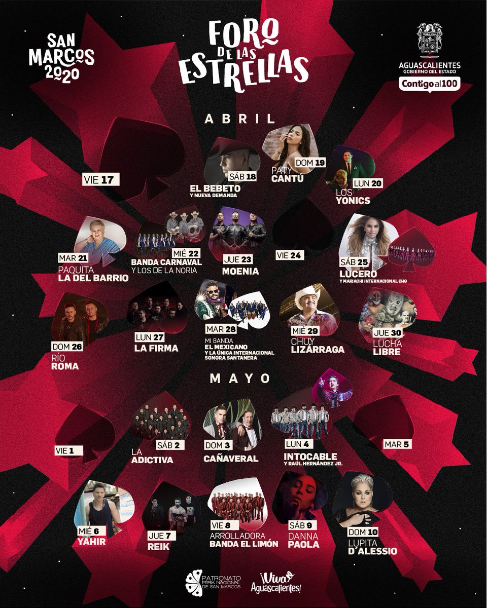 FNSM_Oficial's tweet photo. A quién te gustaría ver en estos espacios del #ForodelasEstrellas? https://t.co/5DuOUpsVv7