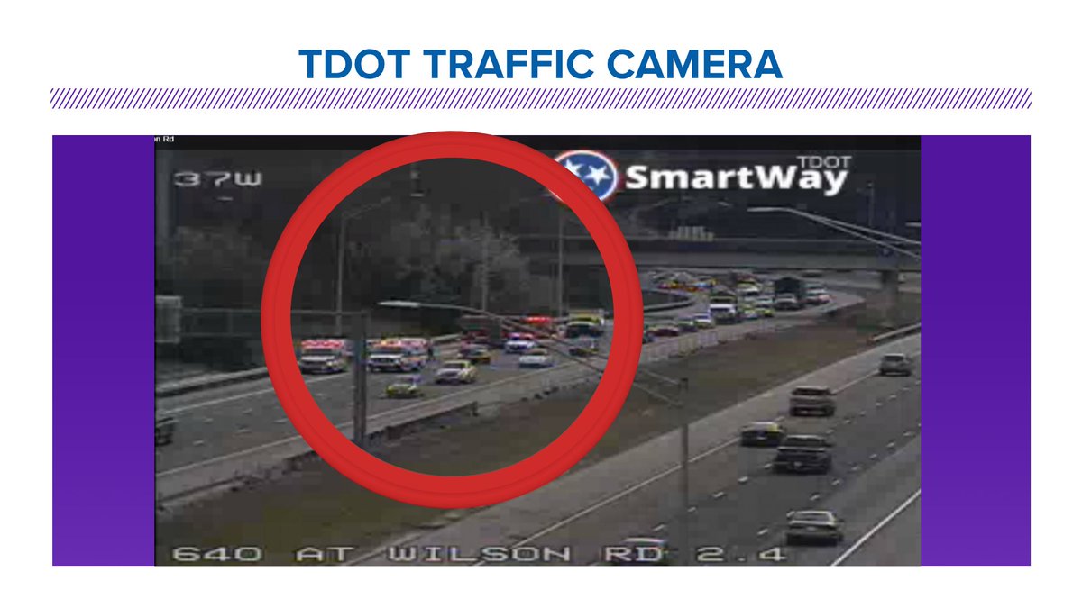 wreck 640 east at wilson rd  #10today