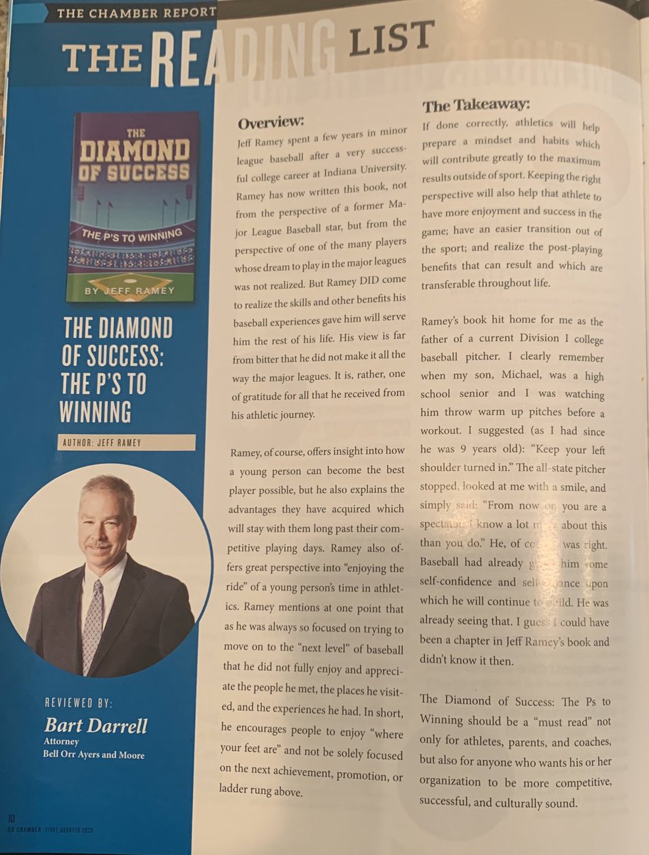JeffRamey19's tweet photo. Thank you @bartdarrell for the very generous book review. I’m very appreciative and very humbled. Thank you! https://t.co/eCVjRZlv9n https://t.co/FKpm7cm8GO