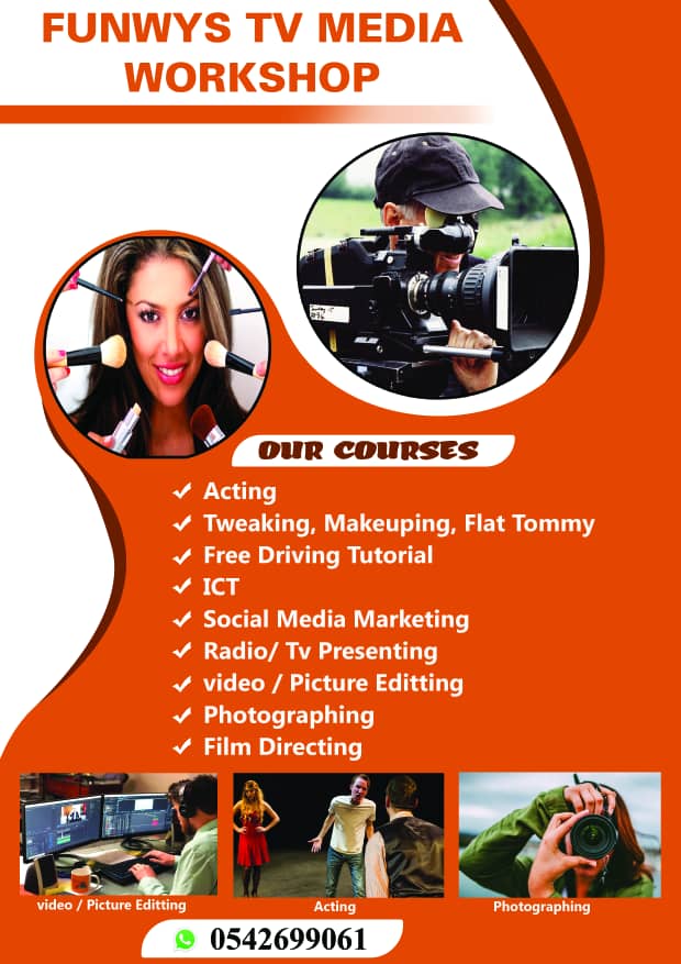 FunwysT's tweet image. If you have the passion to work in the media, just contact the number on the flyer.
Don't let this Great Opportunity Pass You!!!