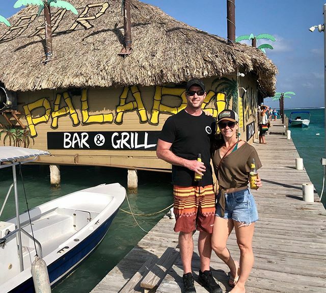 jmcranney's tweet photo. We are definitely feeling the obligation to #daydrink when it is so sunny☀️ and beautiful outside🌴#BELIZEME this place is gorgeous and so is He.❤️ https://t.co/G9hh7JRtWd https://t.co/2wzFHcyl5o