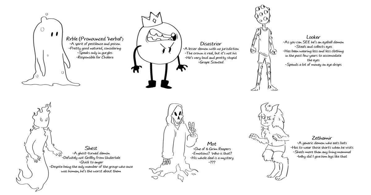Ben's "Boys" from my newest comic! 