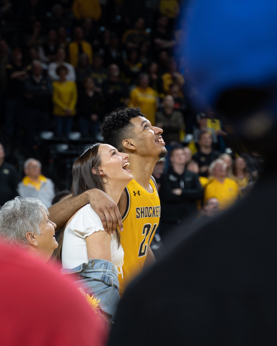 ShockwaveDN's tweet photo. A photo gallery from Wichita State’s senior day 22-point win over Tulsa.

Photos by Khánh Nguyen. https://t.co/Cc1UCLu0Fy
