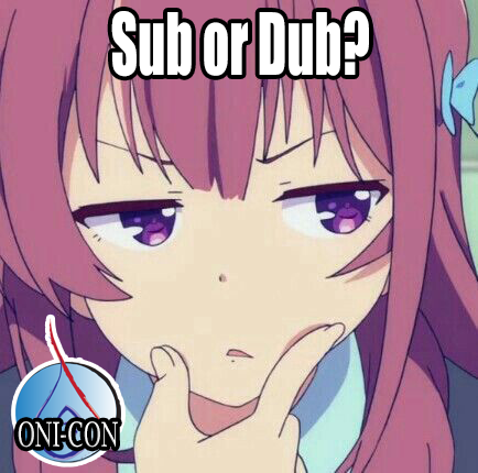 OfficialOnicon's tweet photo. The great debate! 🤔

Do you prefer your anime with subtitles or dubbed over? Tell us why! 

#anime #animecon #animeconvention #onicon #onicon2020 #texasanimecon #duborsub https://t.co/dREoRBjdii