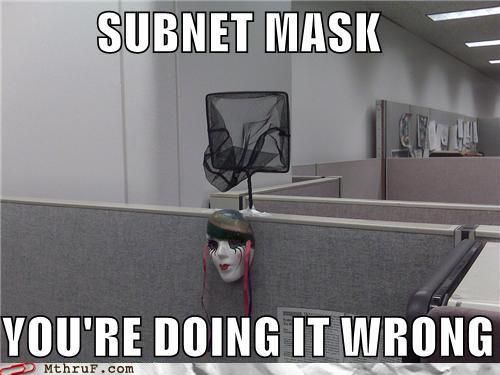 ChristopherIsak's tweet image. #SubnetMask