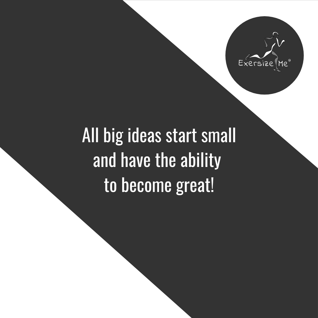Exersize_Me's tweet photo. All big ideals start small and have the ability to become great! 
•
#Motivation #Wellness #Inspire #Live #Determination #Growth #MotivationMonday #Health #Tech #Social #Create #Build #Believe #PersonalGoals #Strength https://t.co/C6TmmXiwdR