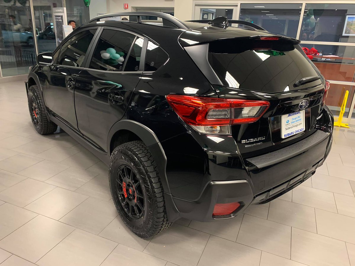 SubaruOfChicago's tweet photo. 😍😍😍 B-E-A-UTIFUL!
LIFTED, RIMS, TIRES, CROSS BUMPER GUARD, BLACK OUT TINT
#BLACKOUTEDITION #Subaru #Crosstrek #BackedByBerman https://t.co/S21JIFnaX7