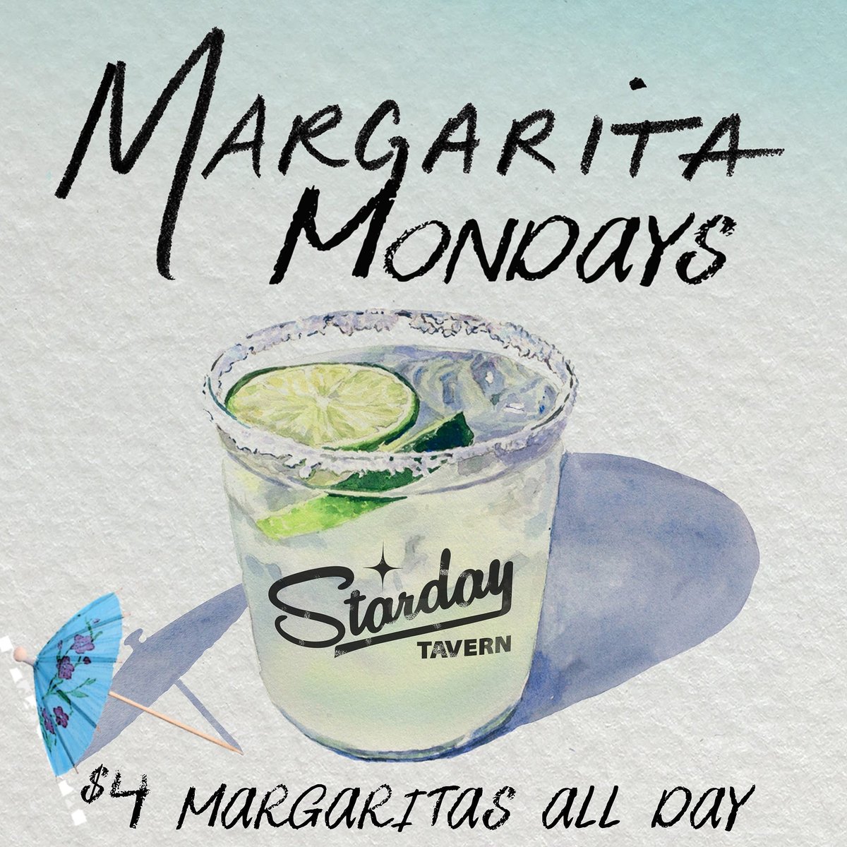 $4 Margaritas ALL DAY! Come hang with us! #100agave  #margaritamonday #margarita #cheapdrinks #fopo #seportland #tequila #refreshing #freehugs #party #highfive #pdxcocktails