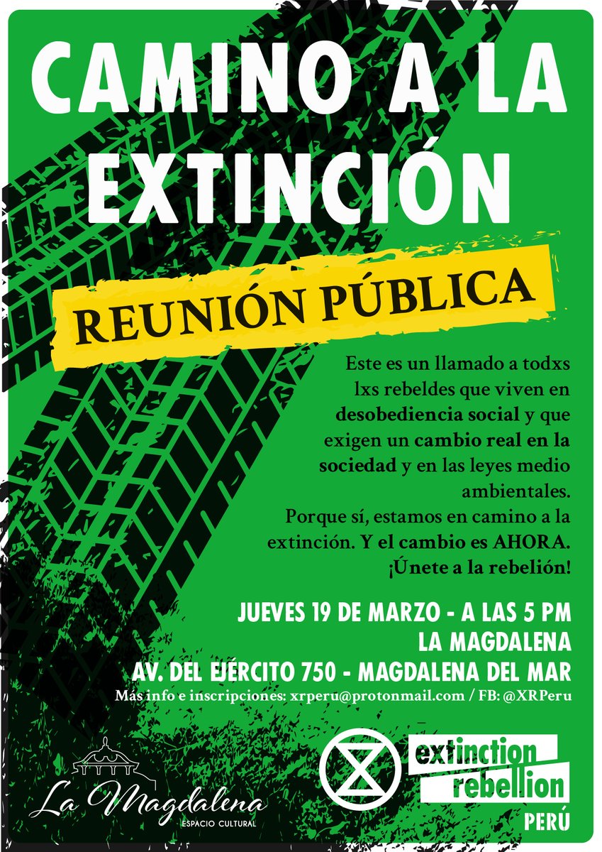 Extinction Rebellion Perú tweet media
