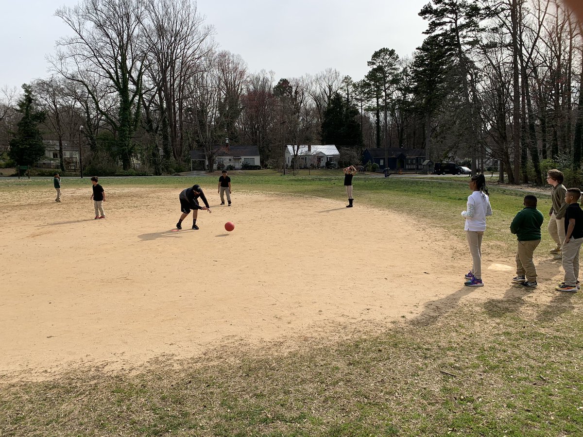CityofWS's tweet photo. Great way to spend a warm and sunny day outside! #kickball #afterschool #futurekickballallstars #WePlay #MP139 https://t.co/Q3zr4JuHnO