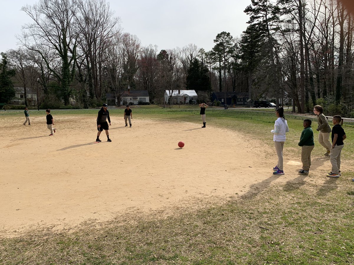 CityofWS's tweet photo. Great way to spend a warm and sunny day outside! #kickball #afterschool #futurekickballallstars #WePlay #MP139 https://t.co/Q3zr4JuHnO