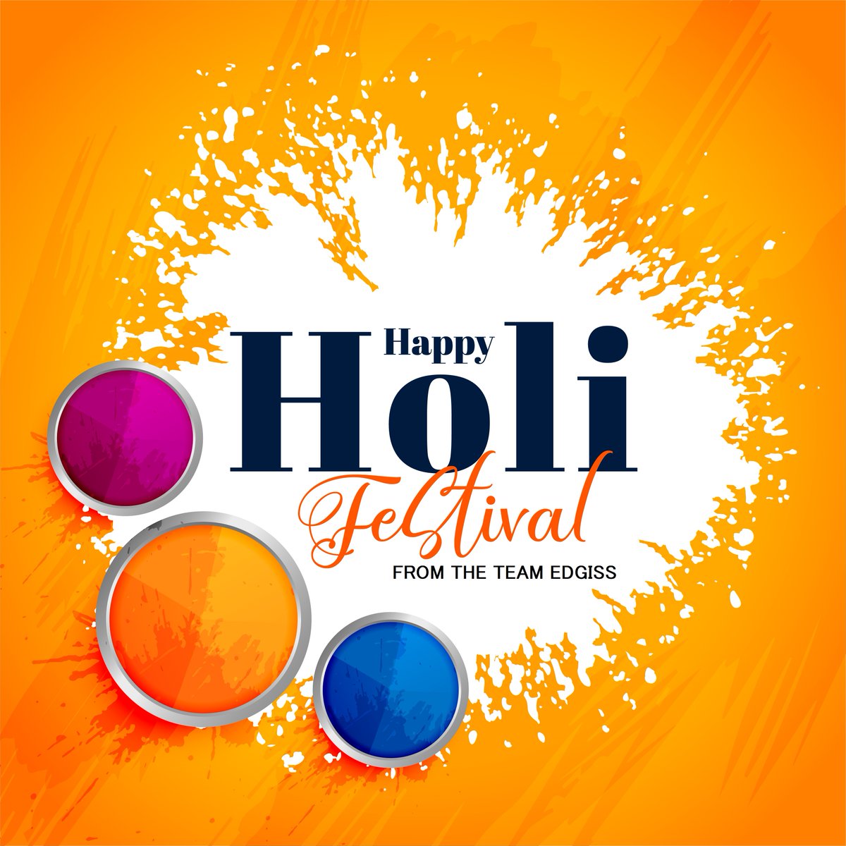 EdgissIt's tweet photo. Wish you a very happy Holi From the team EDGISS... https://t.co/rIfMZlsZdM