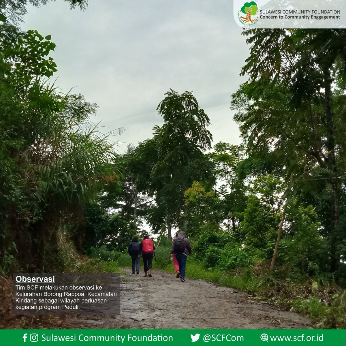 SCFCom's tweet image. Tim SCF melakukan kunjungan ke lokasi Program Peduli di Kec. Kindang, Kab. Bulukumba, SulSel, 3-6 Maret 2020. Kegiatan Peduli merupakan bagian dari program Sipakatau-Sipakalebbi SCF yang bertujuan untuk membangun inklusi sosial. Berikut adalah serangkaian aktifitas yang dilakukan