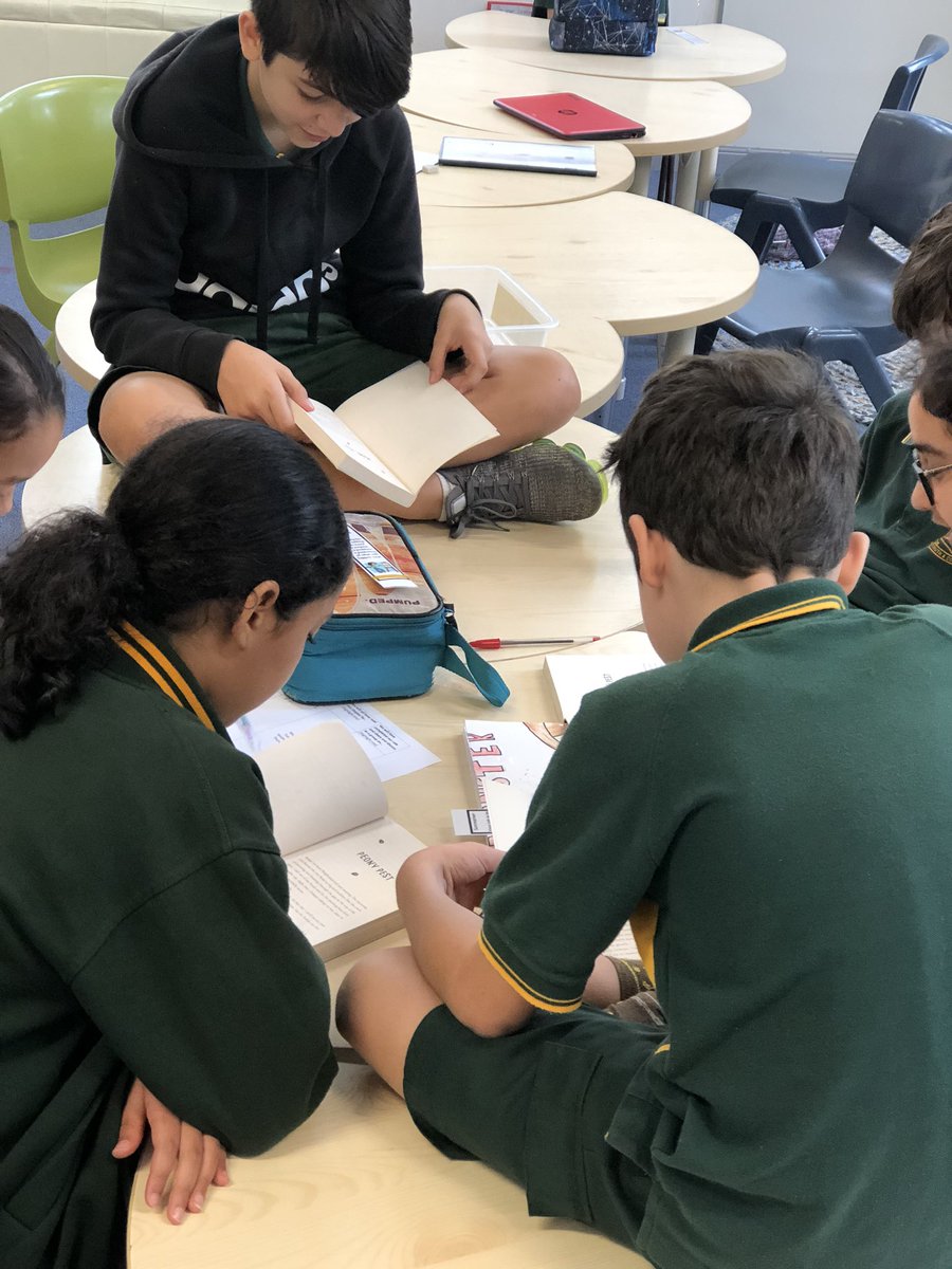 We started literature circles today as part of our literacy groups 😊