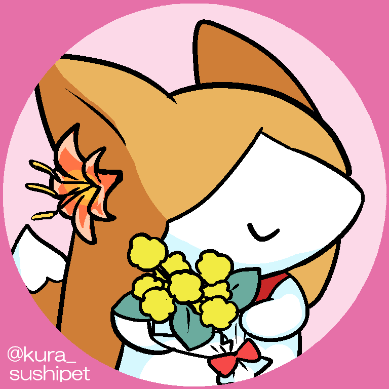 「すしペットツイッターを見ているみんなに、 アイコン用画像をプレゼント!
今回は～」|すしペットのイラスト