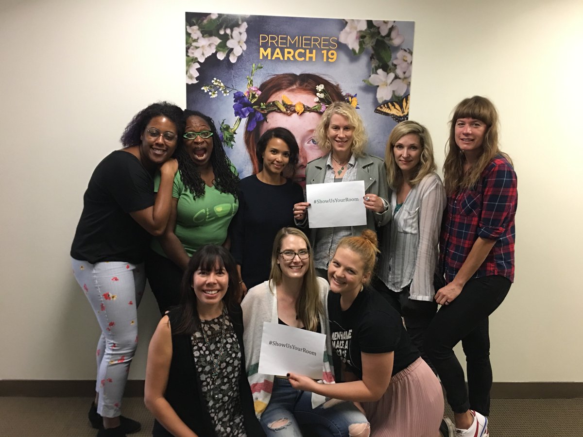 daniwithoutane's tweet photo. Now for the ALL-FEMALE team of writers, led by our wonderful creator @YoWalleyB. The main writer credited for every. single. episode. of this show is a woman. 💕5/ https://t.co/Xqcx8PI3OC