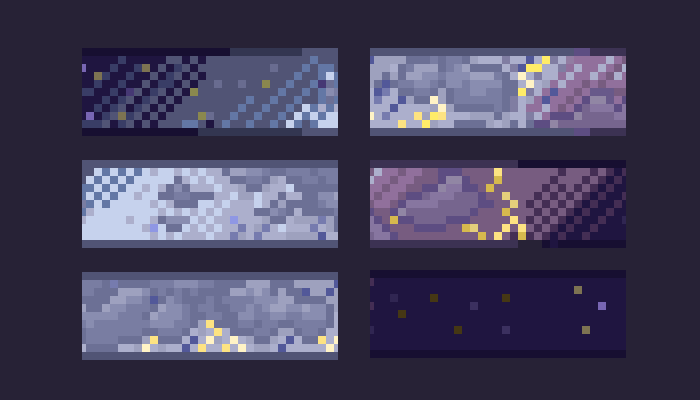 notnowgames's tweet image. Got inspired by today's @Pixel_Dailies #stormcloud theme to make a tiny brewing storm for the weather scroller. 

#pixelart #pixel_dailies #gamedev #indiedev