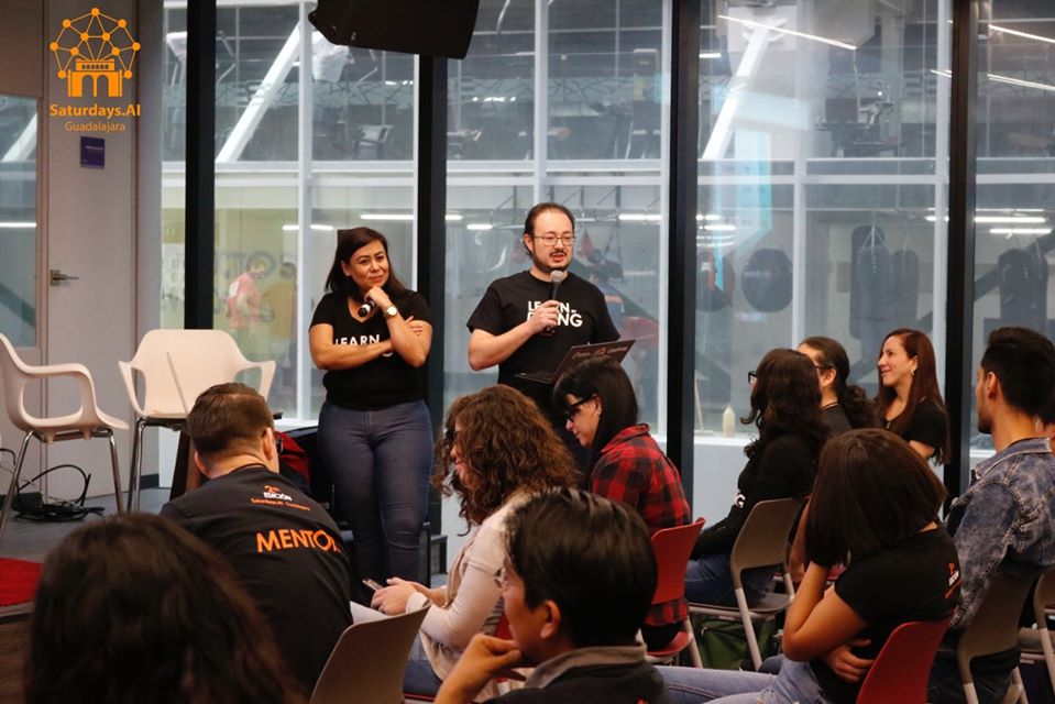 Gdlconnectory's tweet photo. Conoce más de #SaturdayAI
https://t.co/87ZGLRU2Zc
#aifellows #AI #DataScience #MachineLearning #aifellows #SocialImpact #Algorithms #OpenSource #Jalisco #ai4all #ai4all #SaturdaysAIGuadalajara https://t.co/djJYwZHY8n