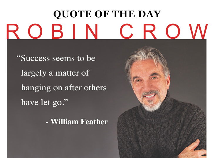 robincrow's tweet photo. Robin Crow #Quote of the day 💯 https://t.co/RLK1Umbney