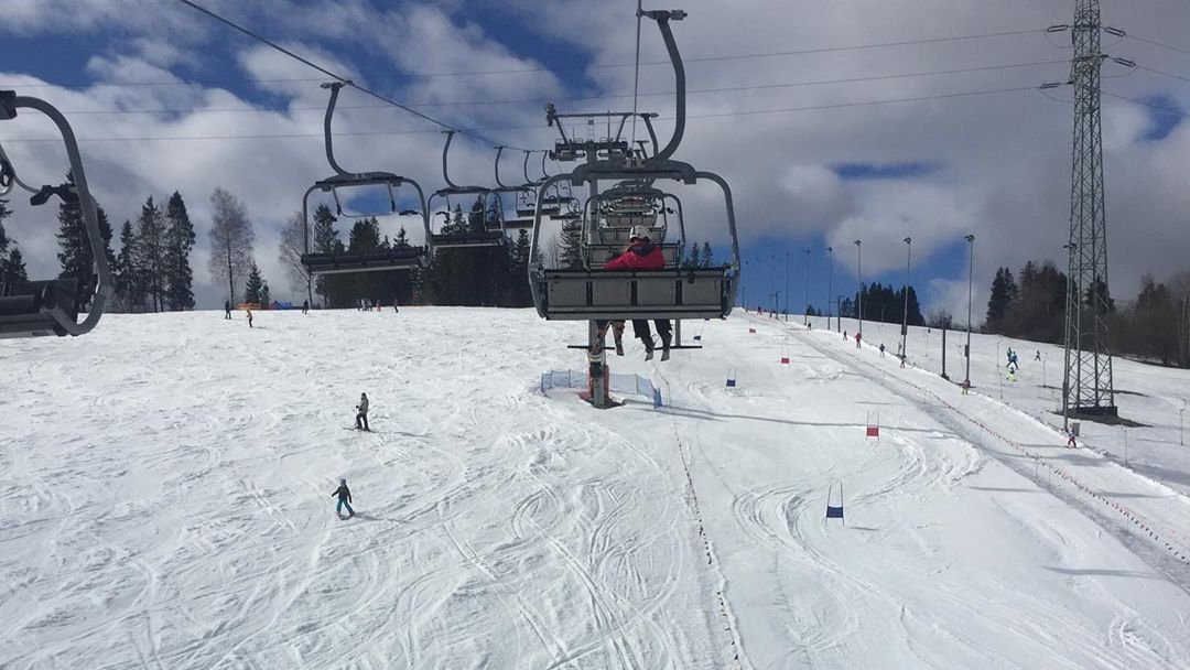 Skiing in Poland  (Białka Tatrzańska)