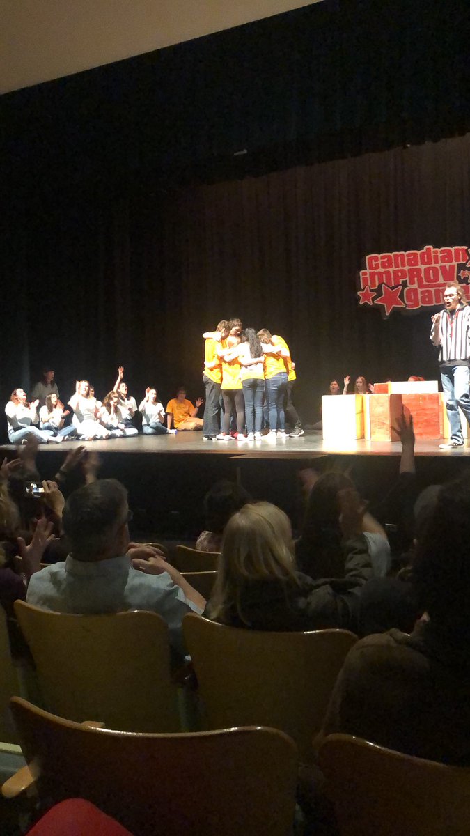 And we’re off with the first scene of the night folks! It’s a theme event from Cedar Ridge! 😊