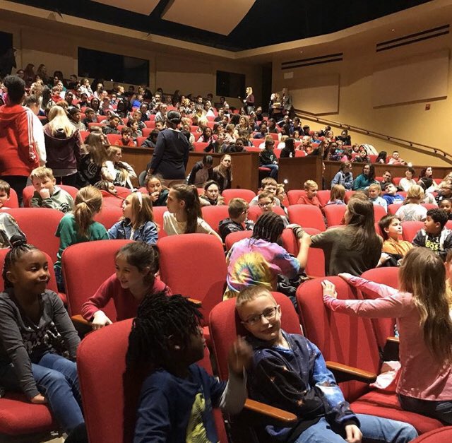 MLTMuskogee's tweet photo. Thanks to a grant from @NEAarts , @MLTMuskogee was able to present the @TulsaBallet to 560 elementary children in Muskogee today!  ThankYou all!!!  See us on Instagram at https://t.co/VNYoKSN7VI https://t.co/KmGT55rqwr