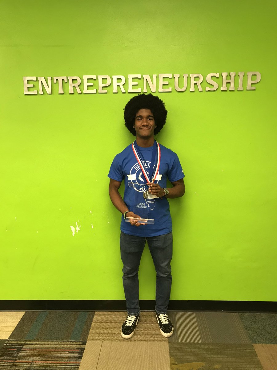 Mr Akil Cole is returning for a second year to DECA International Competition in Nashville Tenn.   He came in 5th place in Automotive Accessories &amp; Marketing