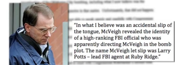 Prevented from contacting his attorneys. After receiving Nichols sworn deposition that McVeigh was a undercover operative, attorney Jesse Trentadue was prevented from gaining access to dispose Nichols by a Fed judge. Classified CIA documents have proven that