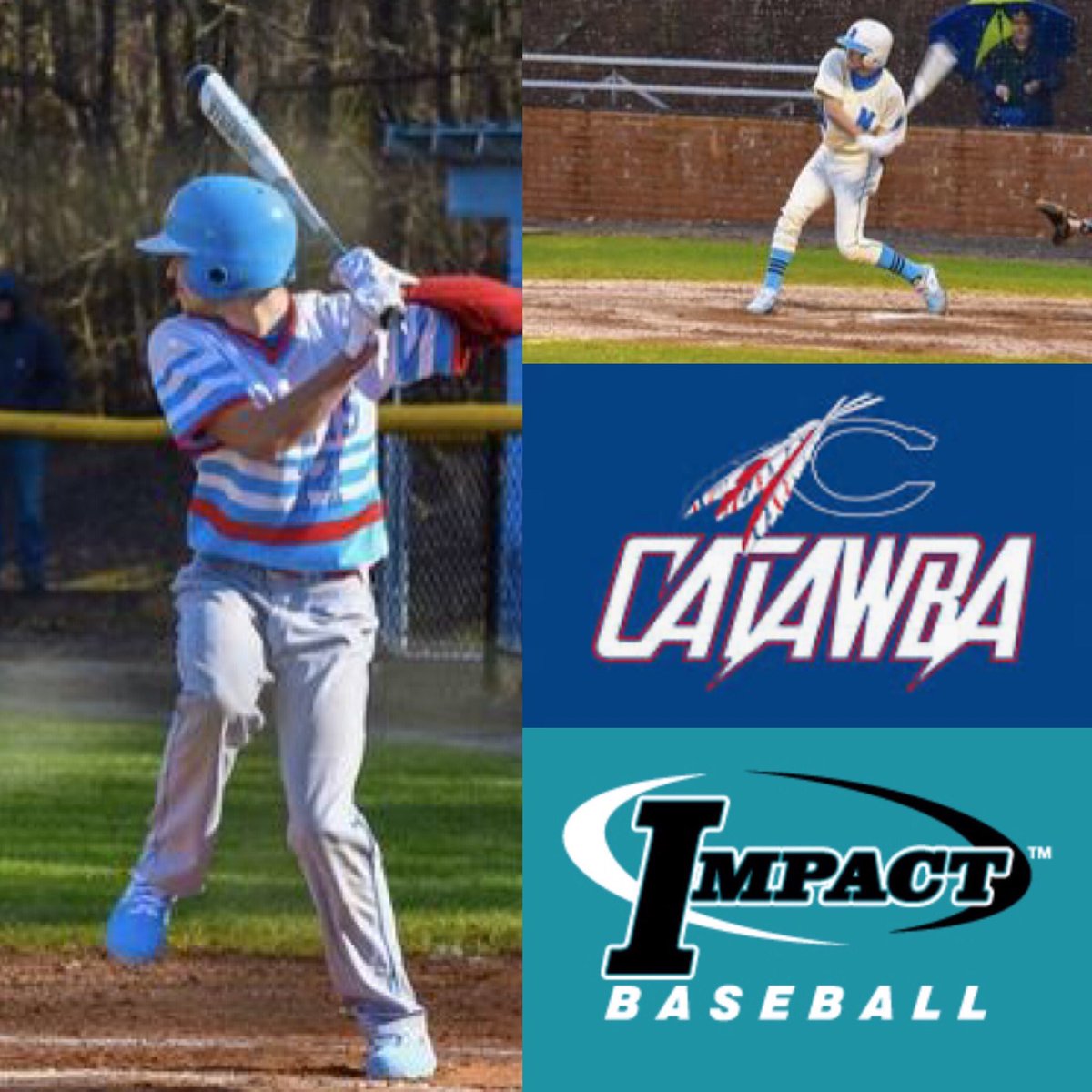 IMPACTBASEBALL_'s tweet photo. Congratulations Colby Hammer (2020 North Stanly High School OF) on his commitment to Catawba College.. #impact⚾️ https://t.co/AhkiOCKdDB