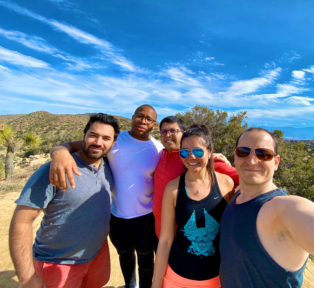 STR networking at Joshua Tree <a href="/thoracicrad/">Society of Thoracic Radiology</a> #treesandbuddies