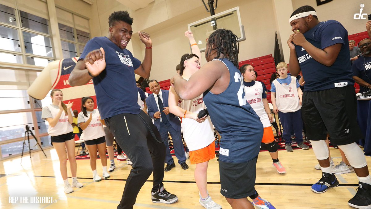 WashWizards's tweet photo. An amazing night at our eighth annual Special Olympics unified game!

📸 | https://t.co/6SVPDnWA44 https://t.co/JrP7TsVbVC