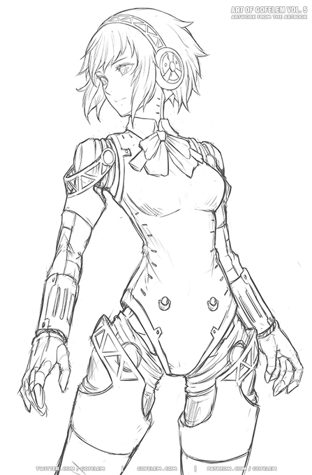 Aigis sketch fanart from SMT: Persona 3 (๑^‿^๑).
#aigis #アイギス #ペルソナ3 #ペルソナ #真女神転生 #ShinMegamiTensei #persona #persona3 #p3  #jrpg 