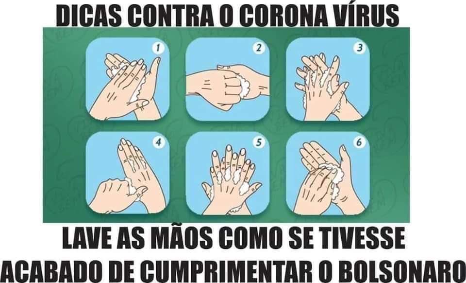 edmilson1305's tweet image. Dicas contra o #BozoVírus, digo corona vírus....