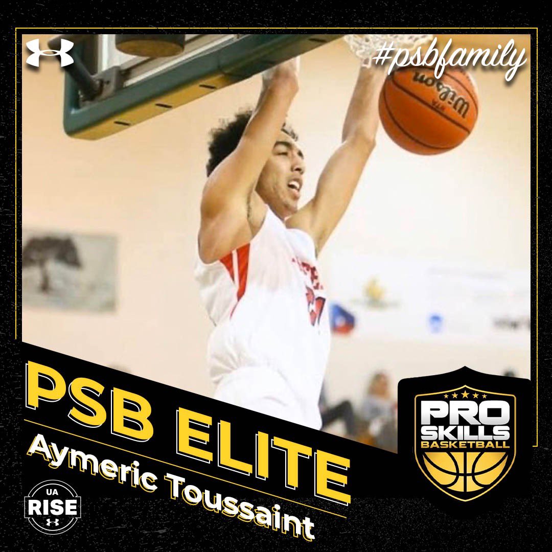 📣 Welcome Aymeric Toussaint to our 17U UA Rise team‼️
⠀⠀⠀⠀⠀⠀⠀⠀⠀
We’re pumped to have the 6’11” Aymeric back with our #PSBfamily ... let’s go! ⚫️🟡
⠀⠀⠀⠀⠀⠀⠀⠀⠀
#PSBelite #ProSkillsBasketball #UArise #TheOnlyWayIsThrough