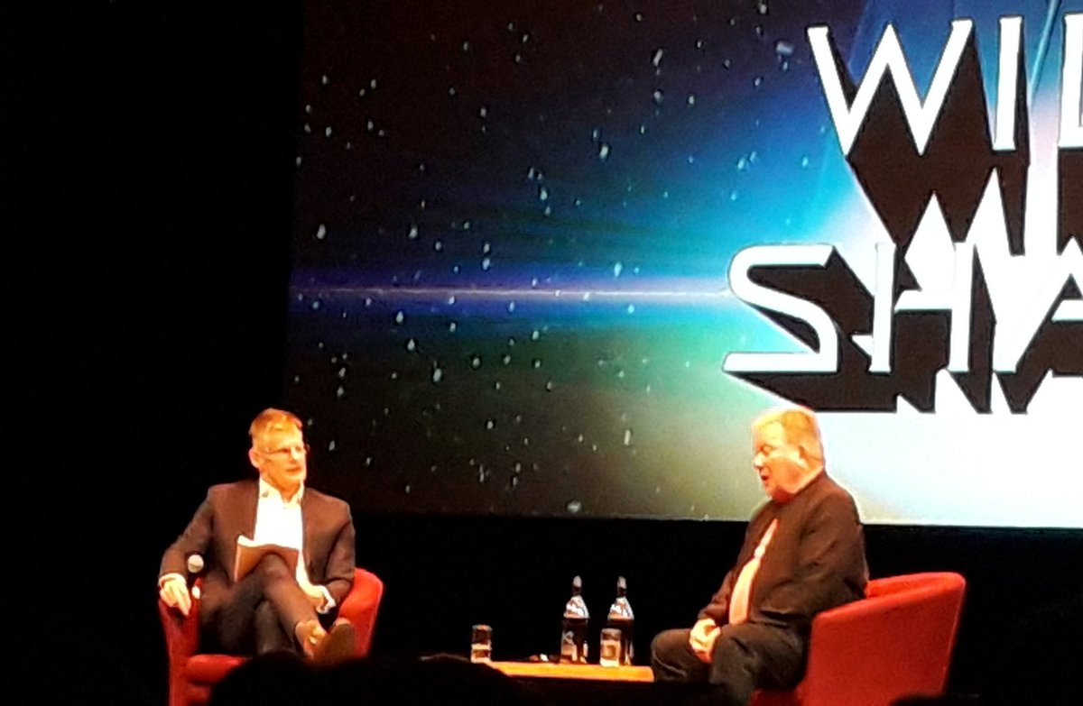  @WilliamShatner thank you for a fantastic night, my mouth is sore from all the smiling & laughing....the bagel story nearly finished me off. Could have listened to you for an eternity, safe travels sir   #WilliamShatner  #StarTrek  #TheWrathOfKhan  #DeForestsBagel – at  Glasgow Royal Concert Hall