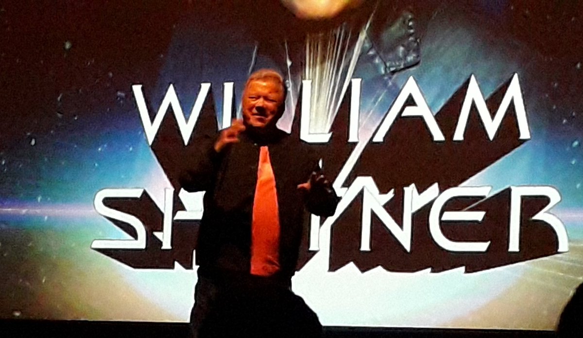  @WilliamShatner thank you for a fantastic night, my mouth is sore from all the smiling & laughing....the bagel story nearly finished me off. Could have listened to you for an eternity, safe travels sir   #WilliamShatner  #StarTrek  #TheWrathOfKhan  #DeForestsBagel – at  Glasgow Royal Concert Hall