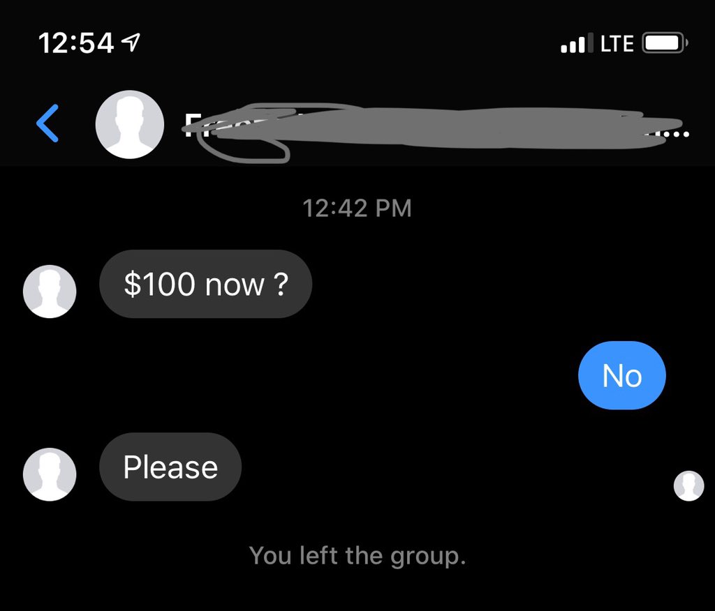 peteraug's tweet photo. Selling things online is entertaining. This guy asked if I’d sell for half of my listed price yesterday, then came back again today with this... https://t.co/lolCKH1M8E