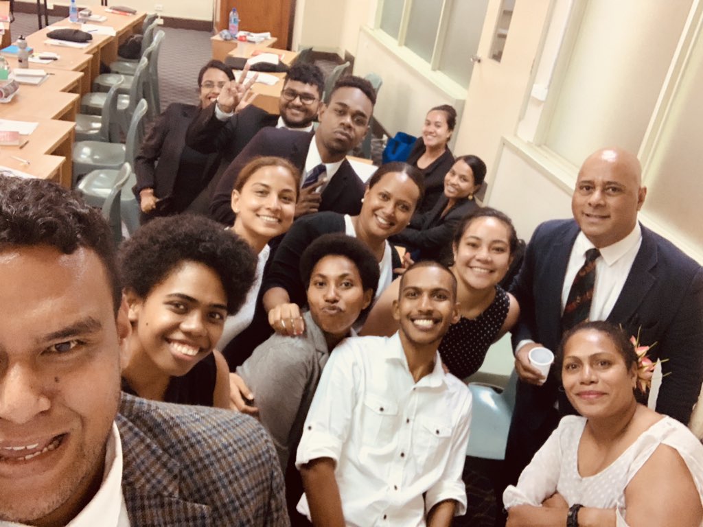 BMalimali's tweet photo. Very privileged to join our #PDLP2020 at Statham Campus, USP, in their #Holi #Holi2020 prayers and celebrations today. One of the joys of teaching is being included by the students when they remember or celebrate dates that are important to them @USPLaw @USPSALaucala https://t.co/6lLokQPGgC