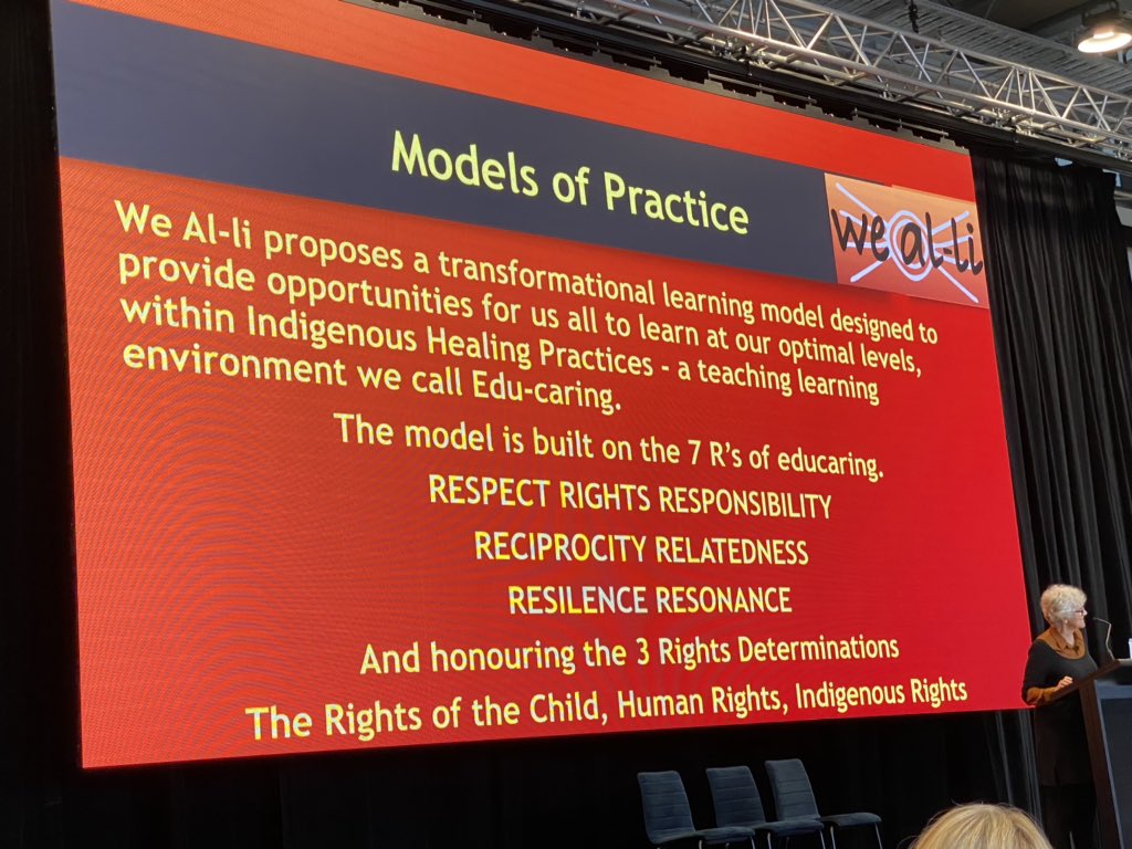 joannemceachen's tweet photo. #JudyAtkinson sharing the beautiful stories of indigenous peoples of Australia. An honor and a privilege to hear them. @QELIedu @TheLearnerFirst @vishaltalreja @QLDEducation https://t.co/Ulhh5NZikZ